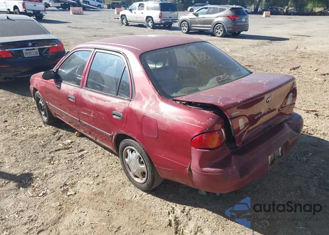 1999 Toyota Corolla Ce from USA, damaged, VIN 2T1BR12E5XC122690